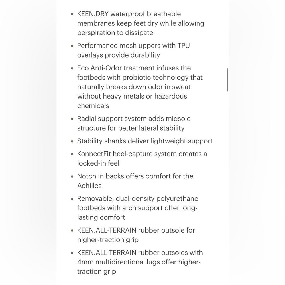 Keen Explore Mid Waterproof All Terrain Hiking Boots - Picture 3 of 8